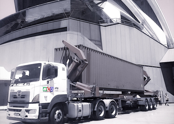 BCQ Logistics warehouse and yard